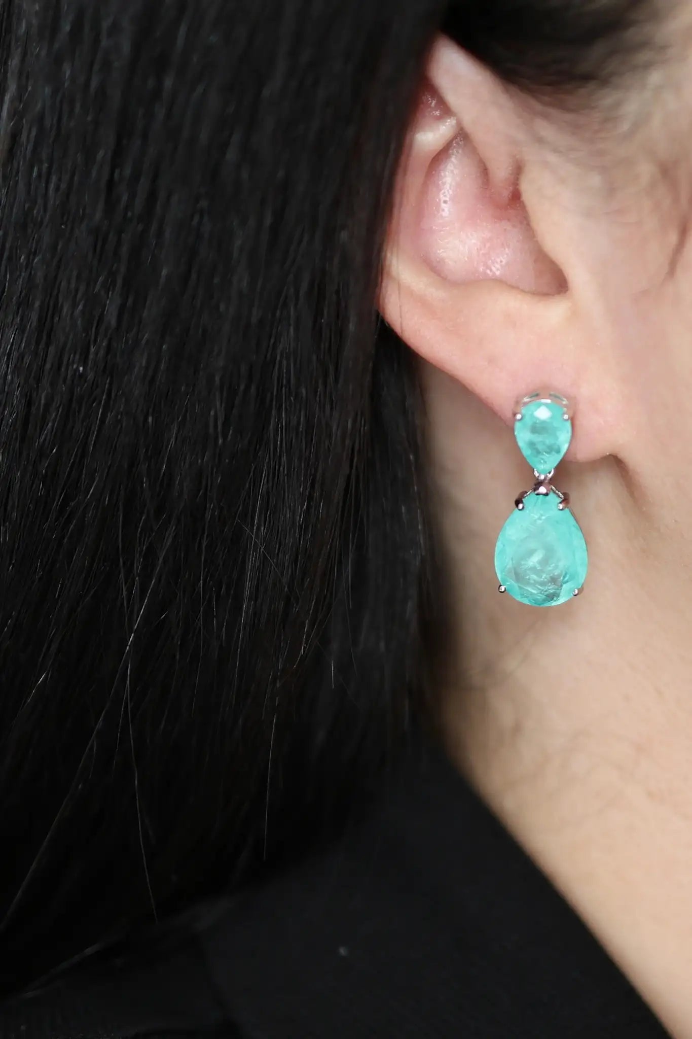 Bella Turquoise Drop Earrings - Iane Jewelry