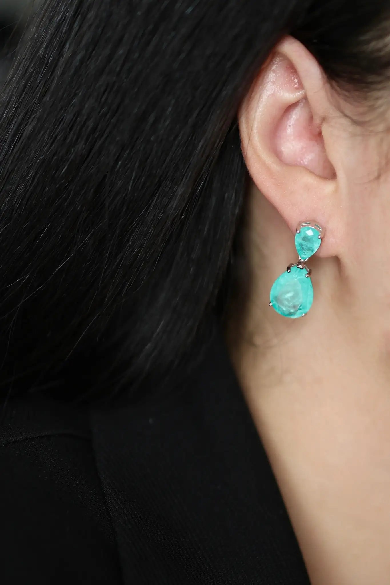 Bella Turquoise Drop Earrings - Iane Jewelry
