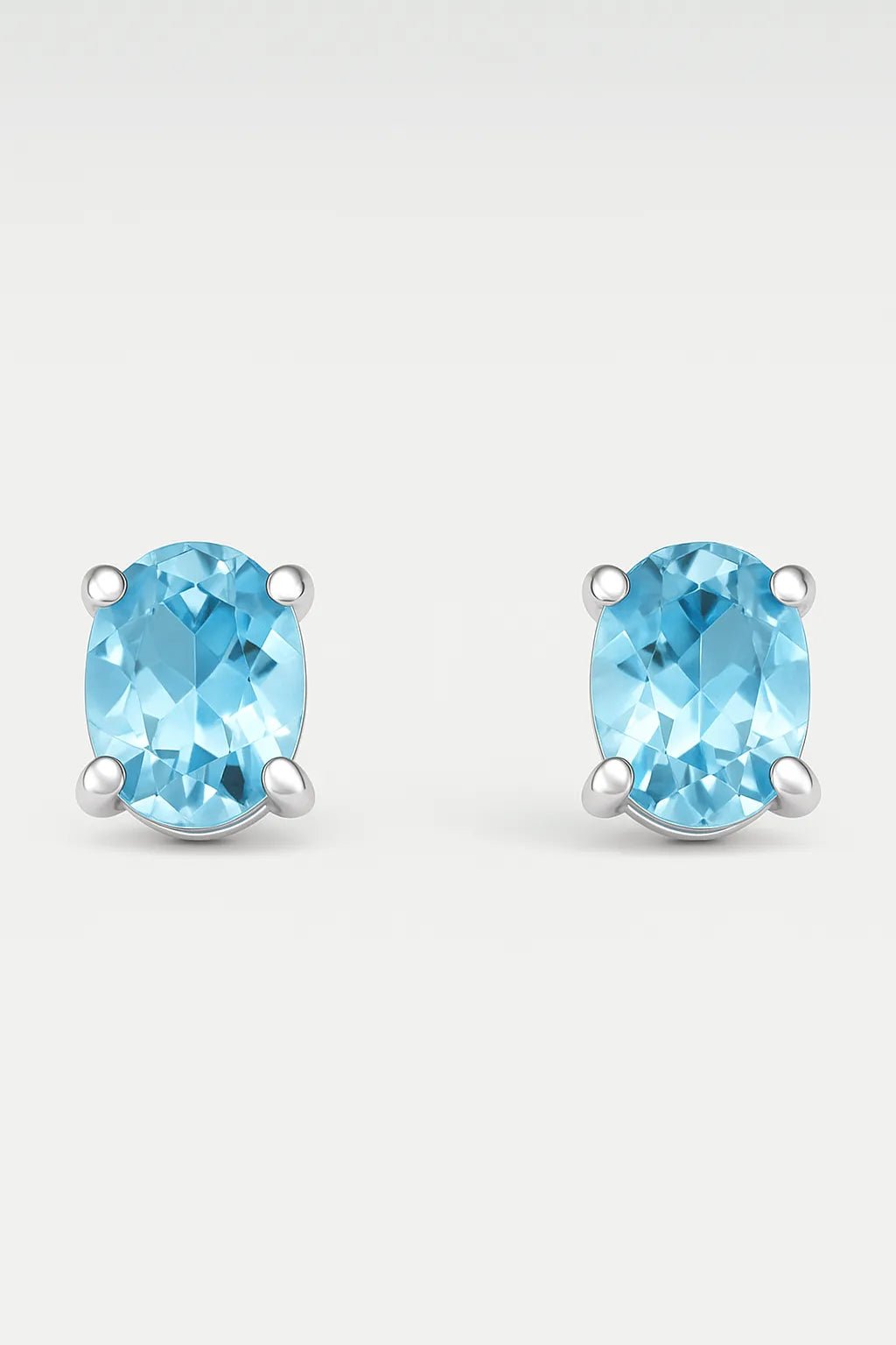 Blue Topaz & Emerald Ear Cuff Set - Iane Jewelry