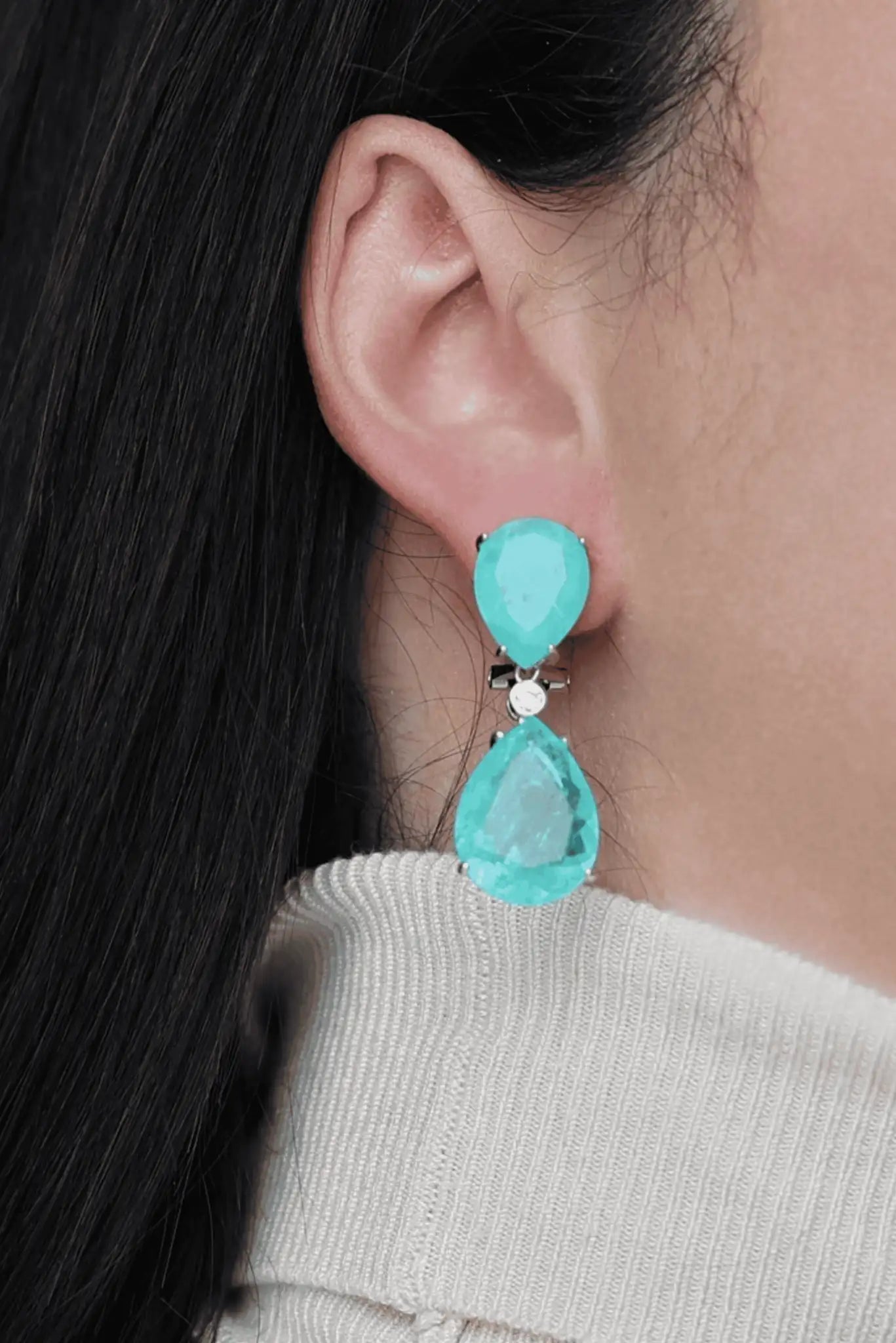 Greece Turquoise Breeze Earrings - Iane Jewelry