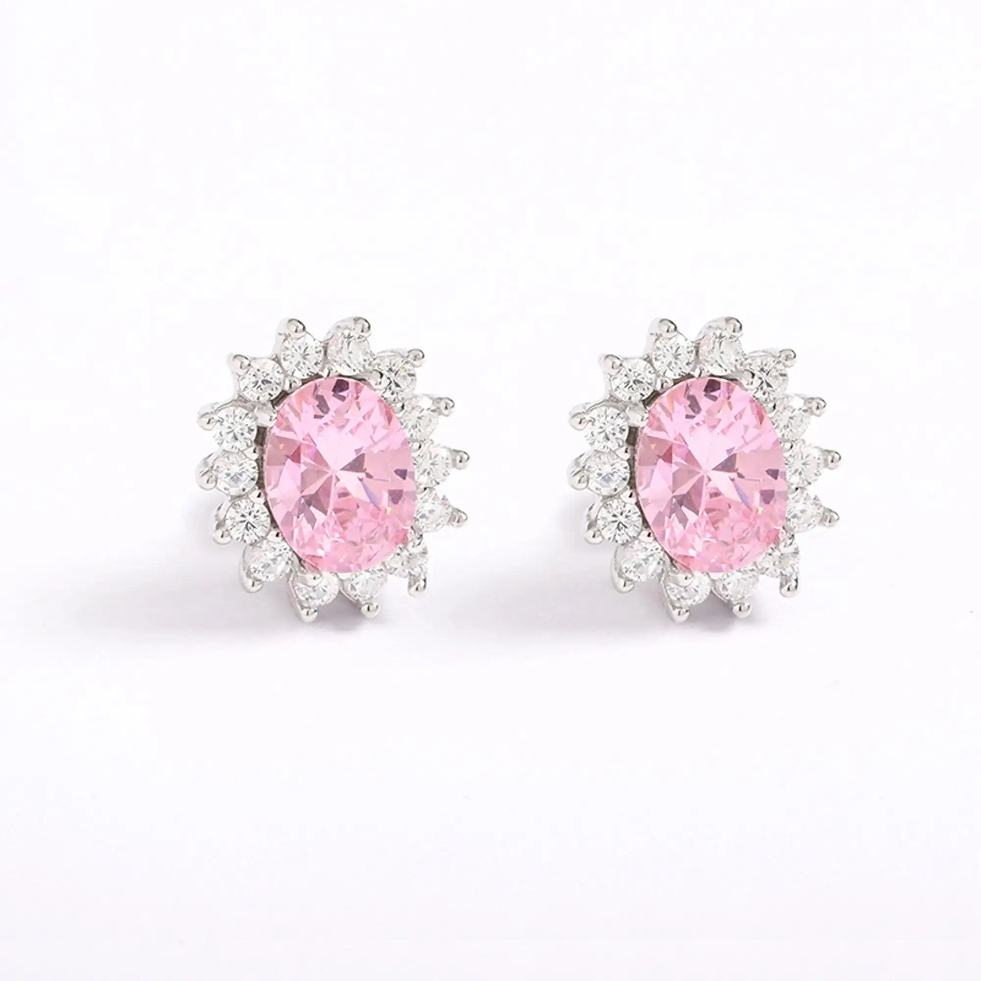 Kunzite Silver Modern Earrings - Iane Jewelry