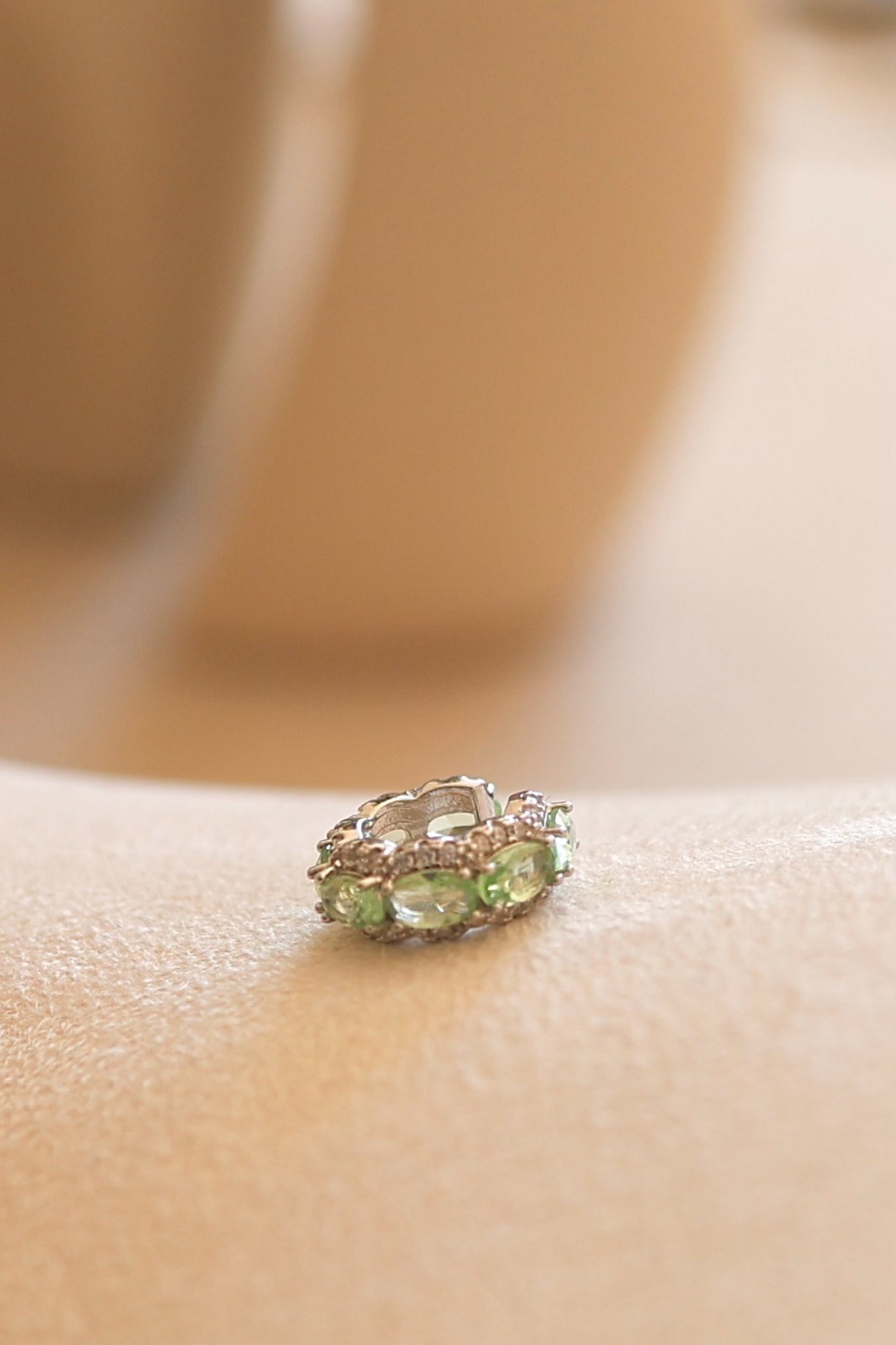 Lime Green Clip on Earrings - Iane Jewelry