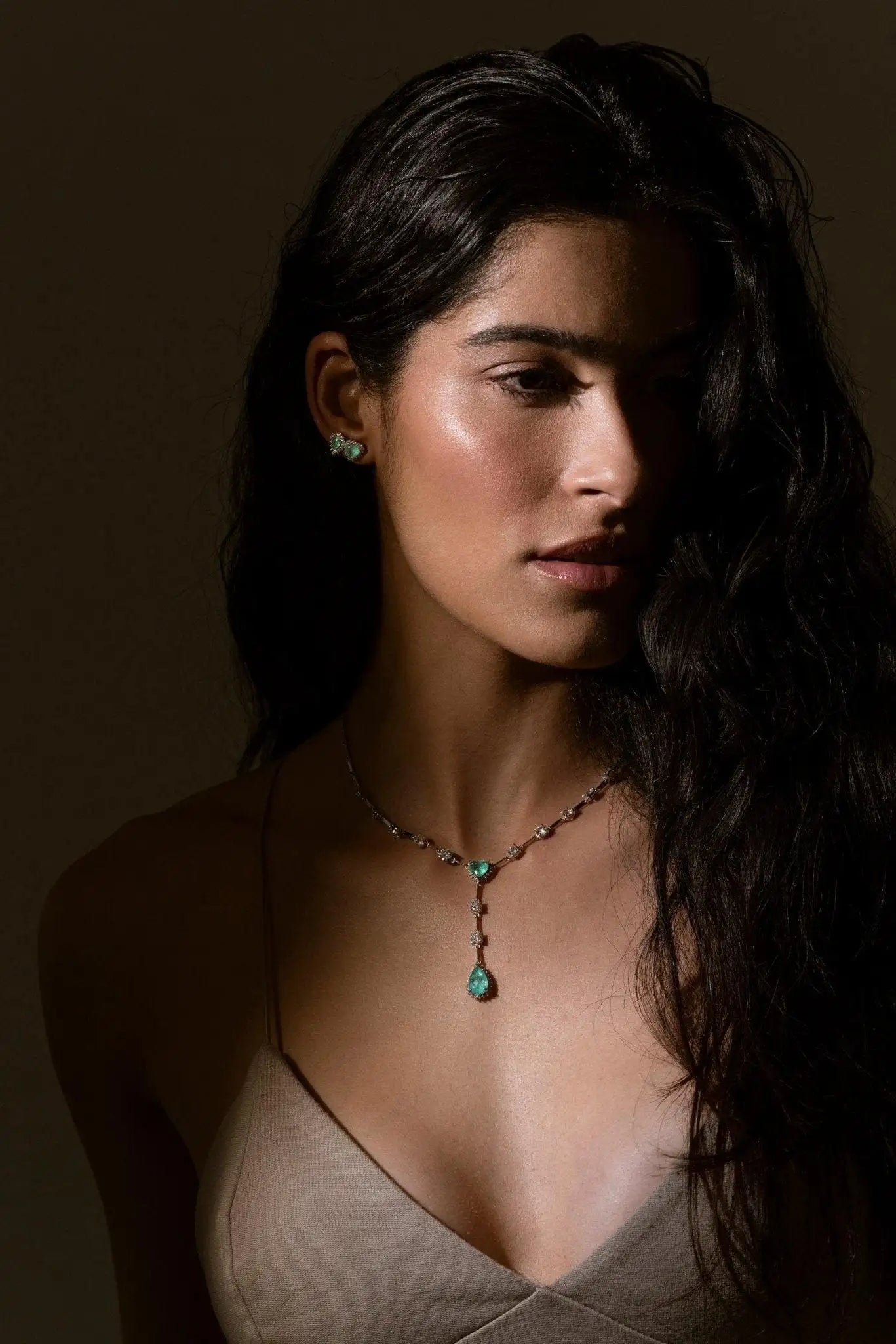 Silver Turquoise Daisy Necklace - Iane Jewelry