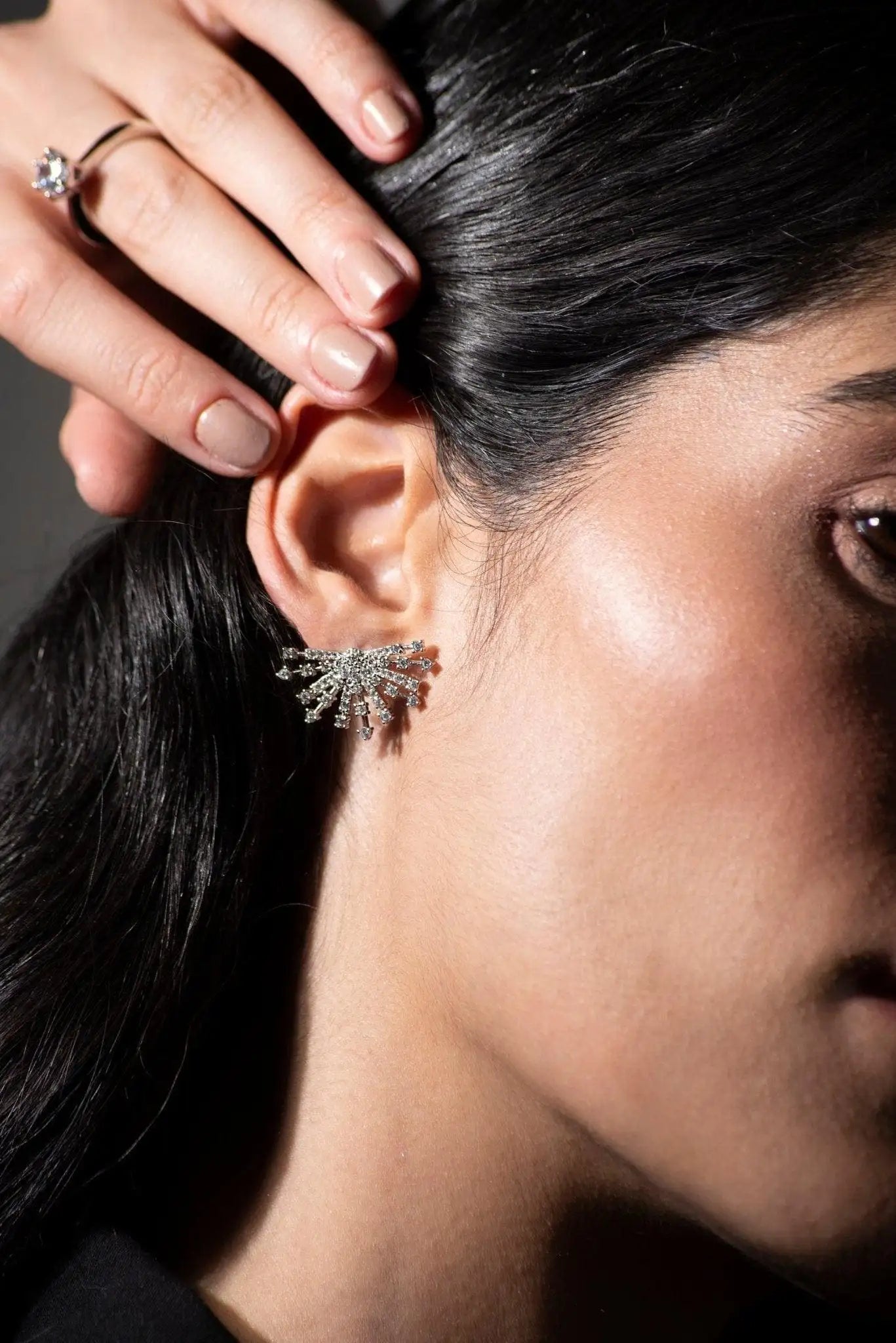Solar Flare Ear Climbers - Iane Jewelry