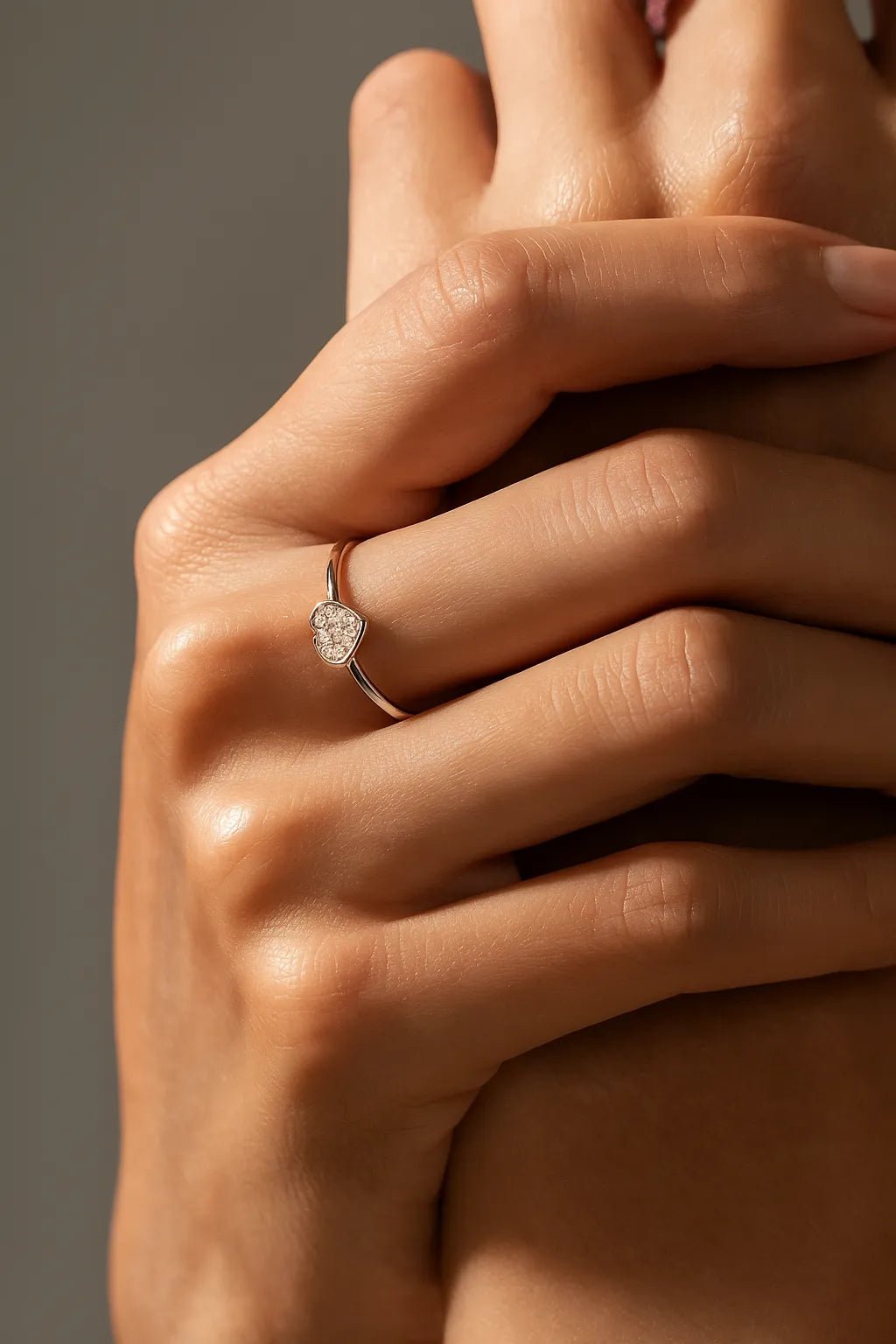 Sterling Silver Heart Ring - Iane Jewelry