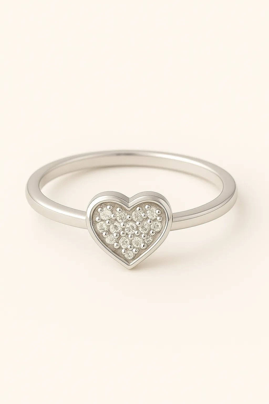 Sterling Silver Heart Ring - Iane Jewelry