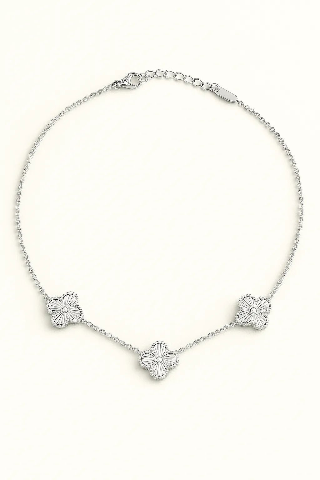 Triple Four - Leaf Clover Necklace - Iane Jewelry