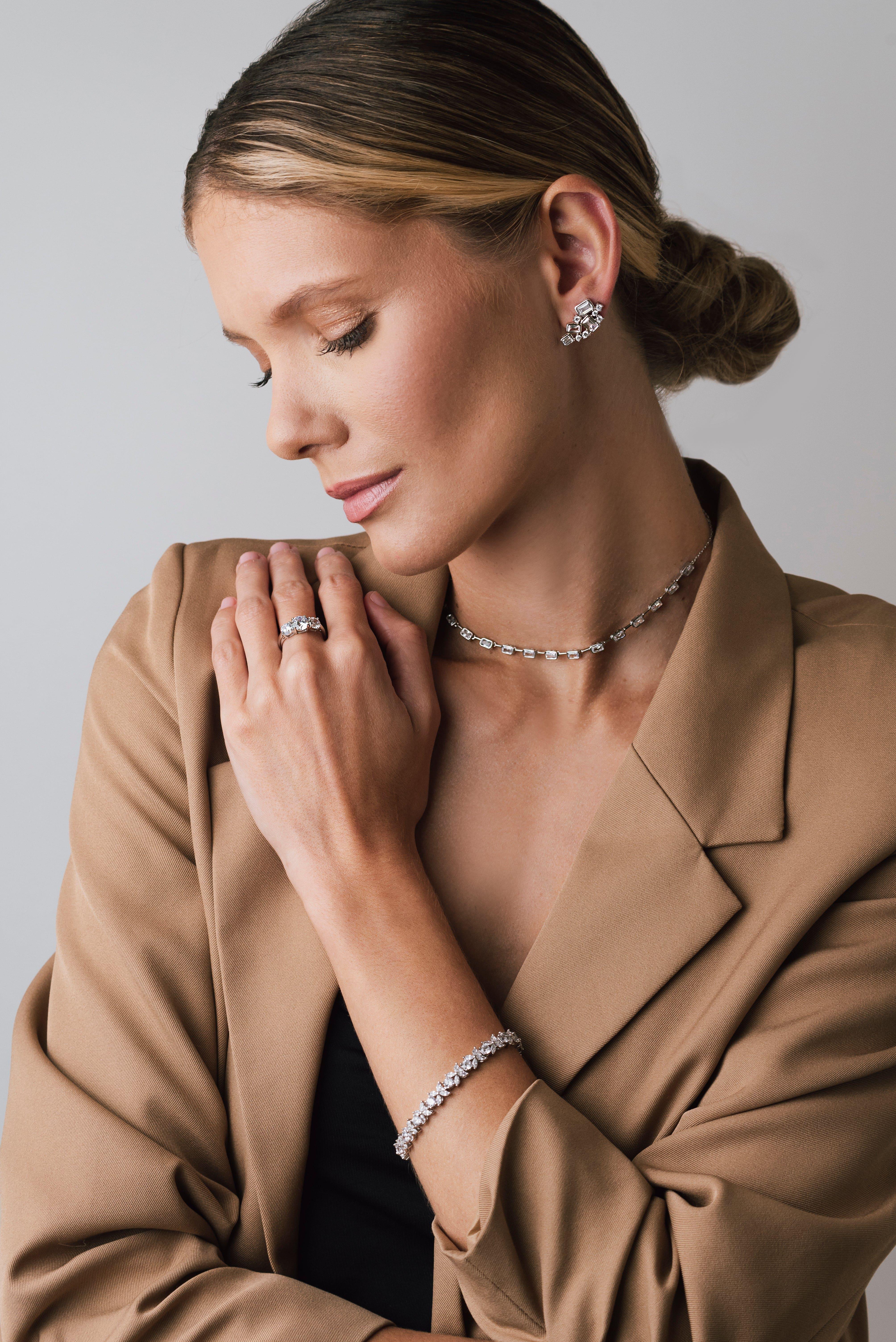 Timeless Silver Glamour Set - Iane Jewelry