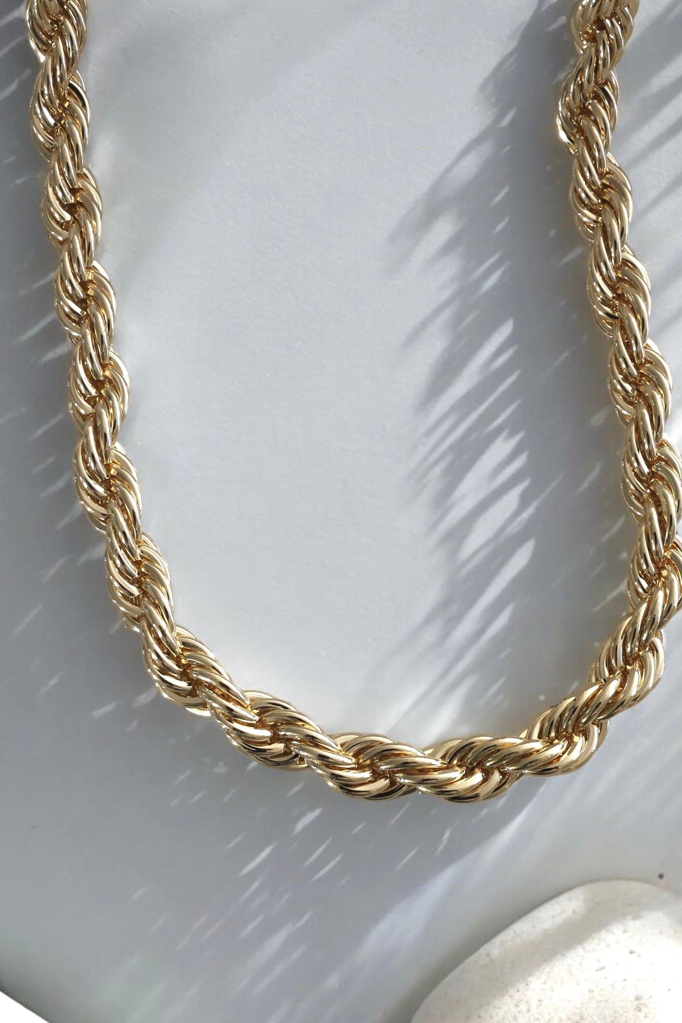 Vintage Chunky Gold Choker - Iane Jewelry