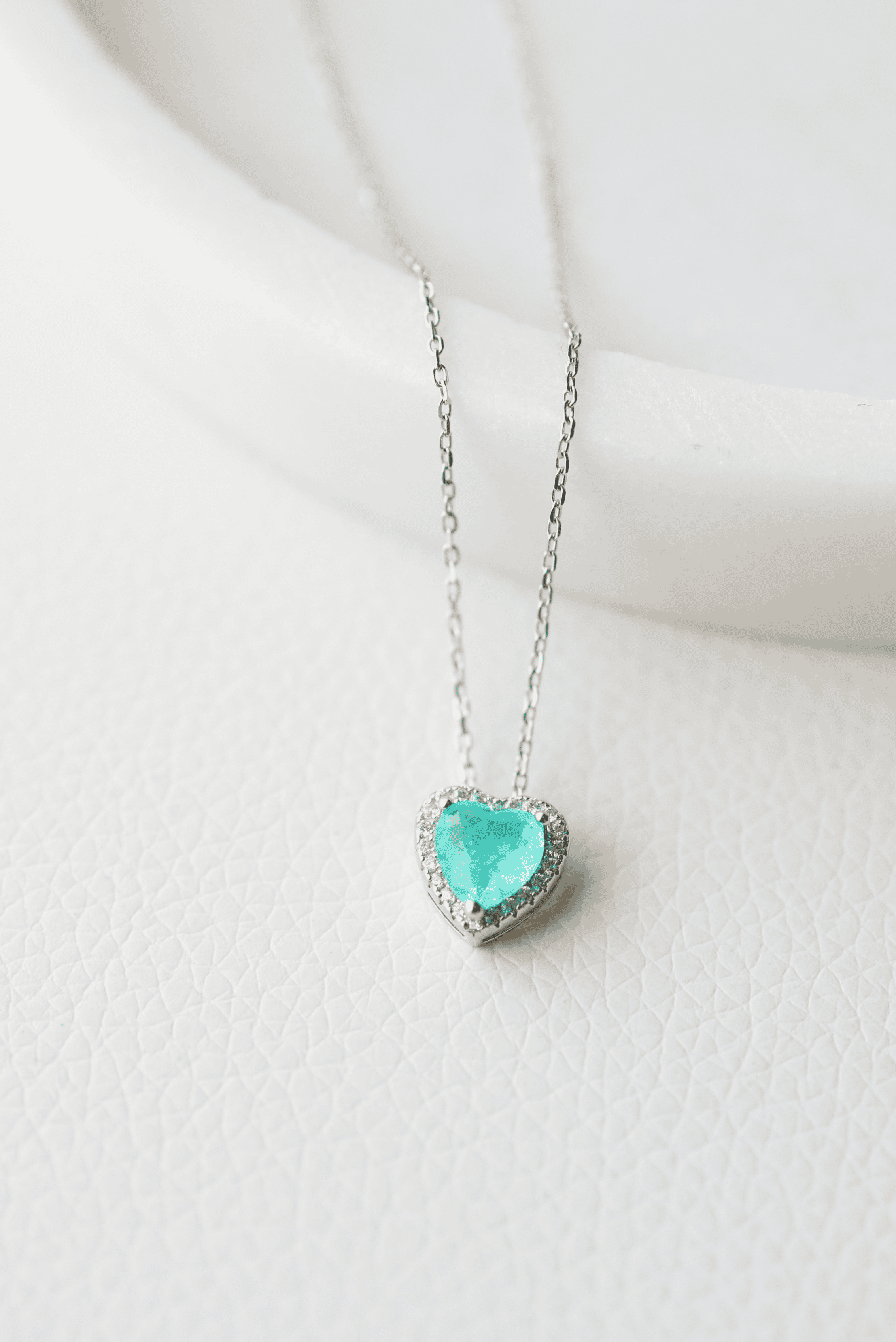 Turquoise Heart Necklace