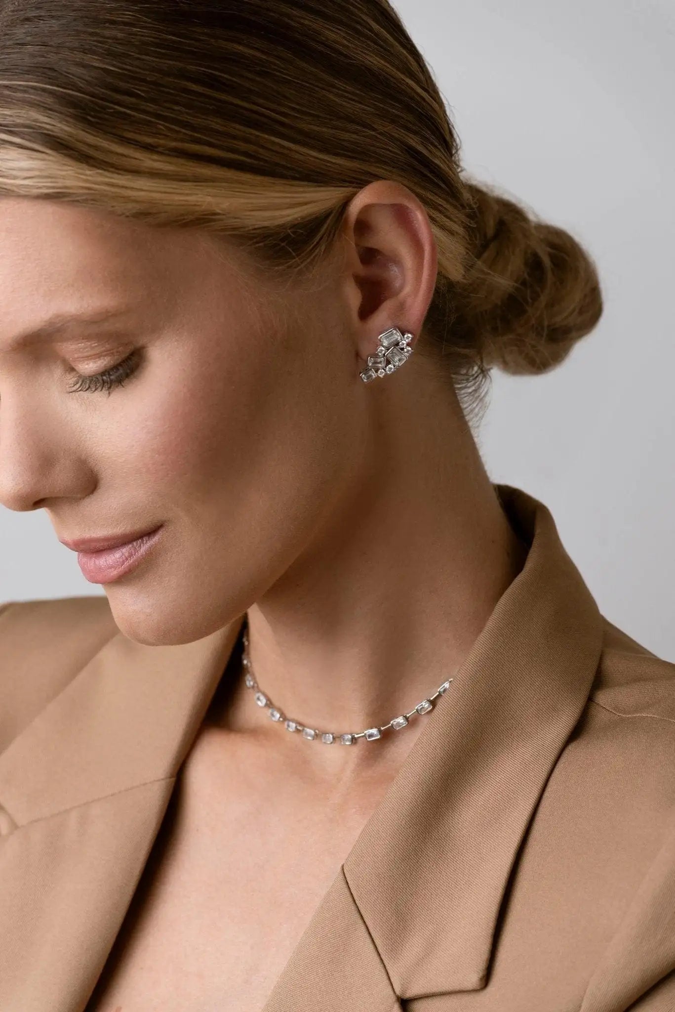 Drop of Light Ear Climbers - Iane Jewelry