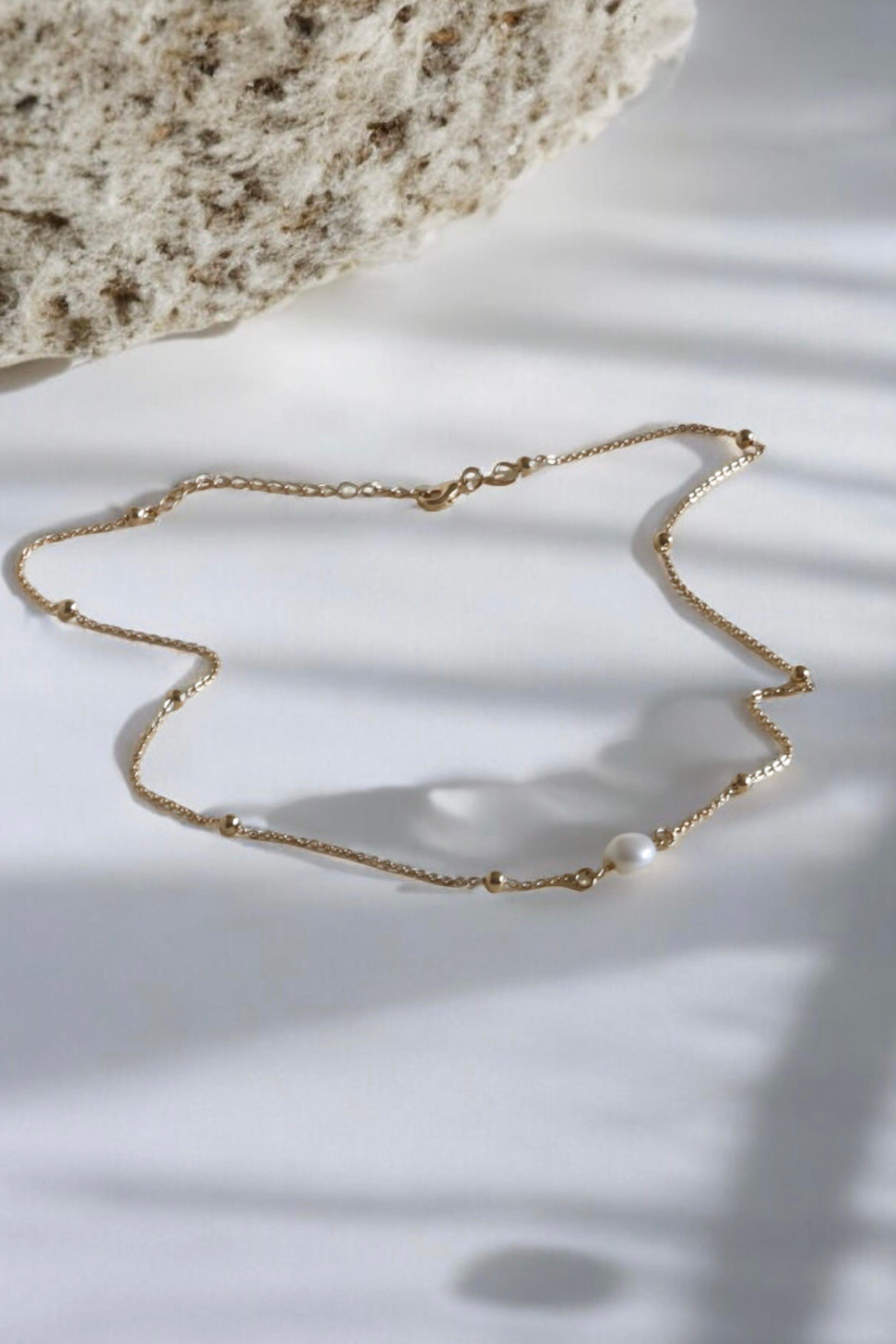 Classic Pearl Cascade Necklace - Iane Jewelry