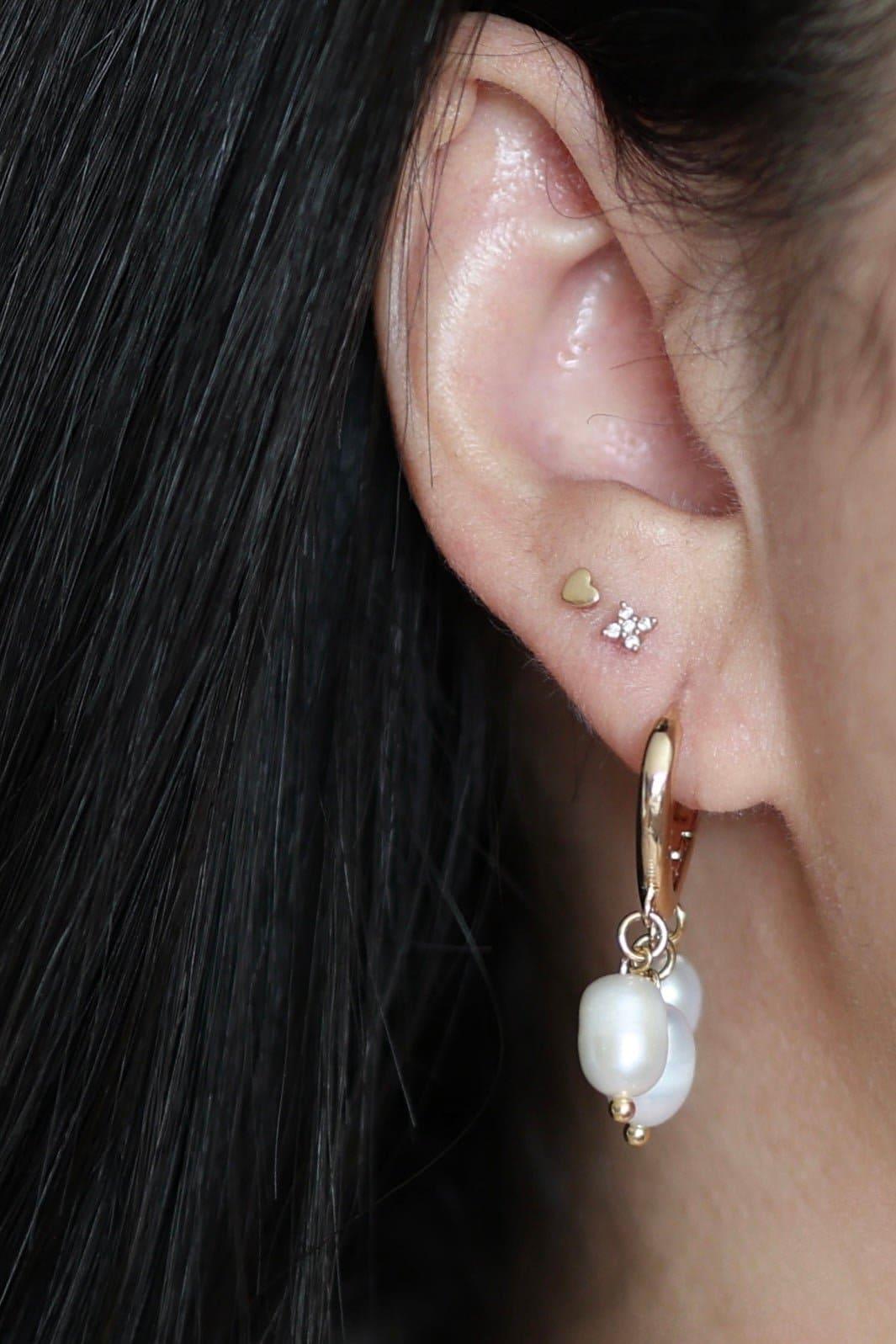 Dangle Freshwater Pearl Earrings - Iane Jewelry