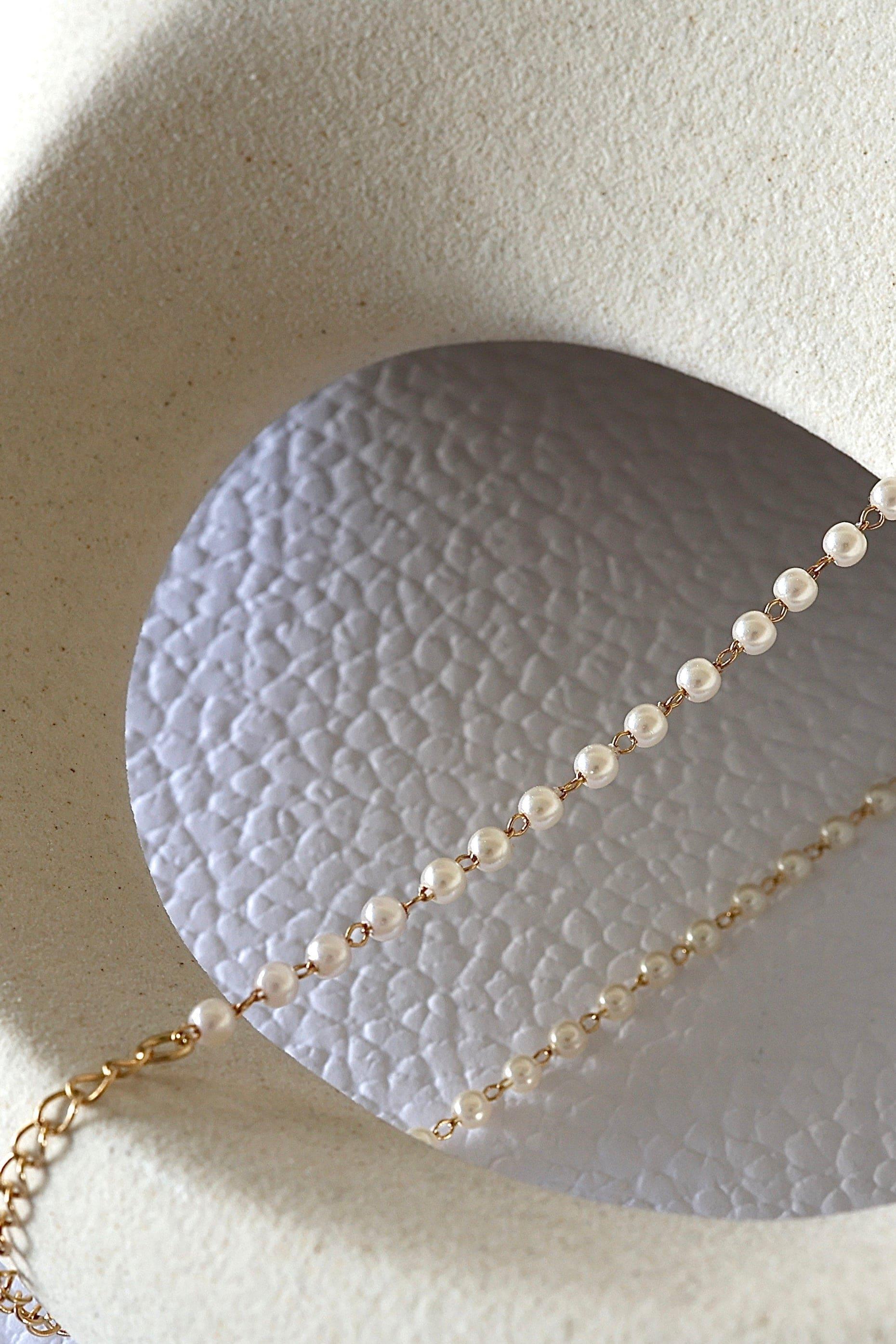 Classic White Pearl Choker - Iane Jewelry