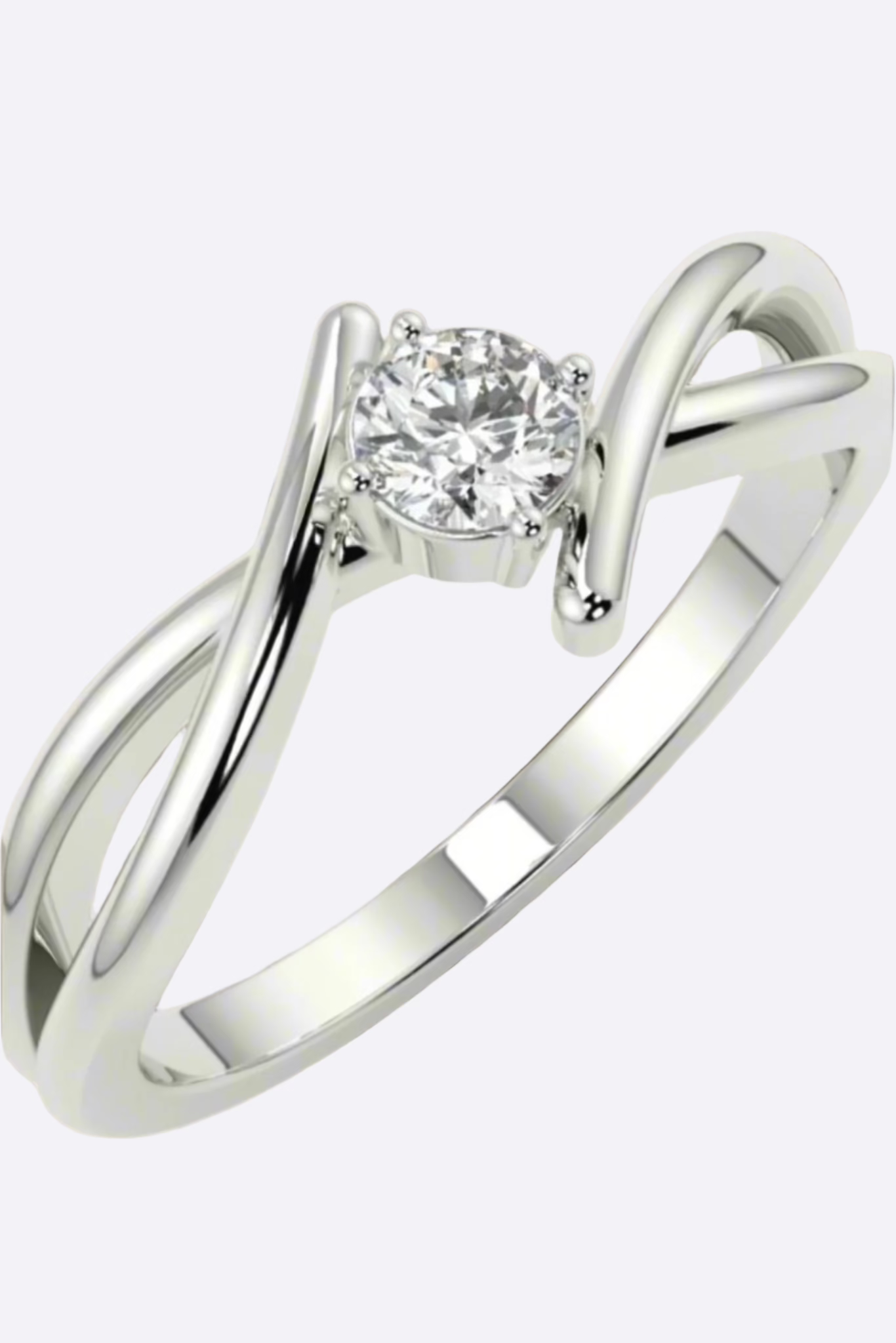 Sterling Silver Solitaire Ring - Iane Jewelry