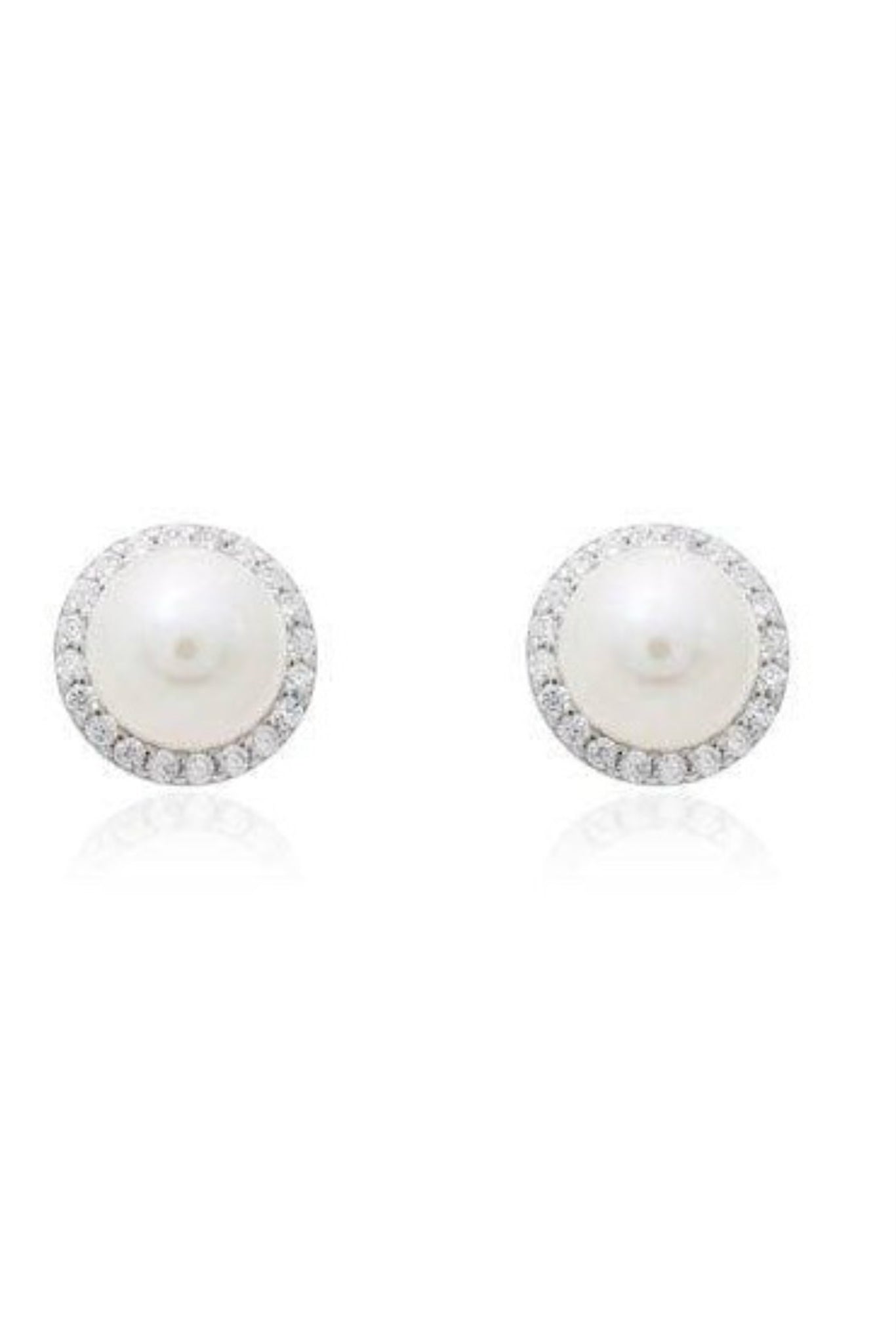 Classic Pearl Round Earrings - Iane Jewelry