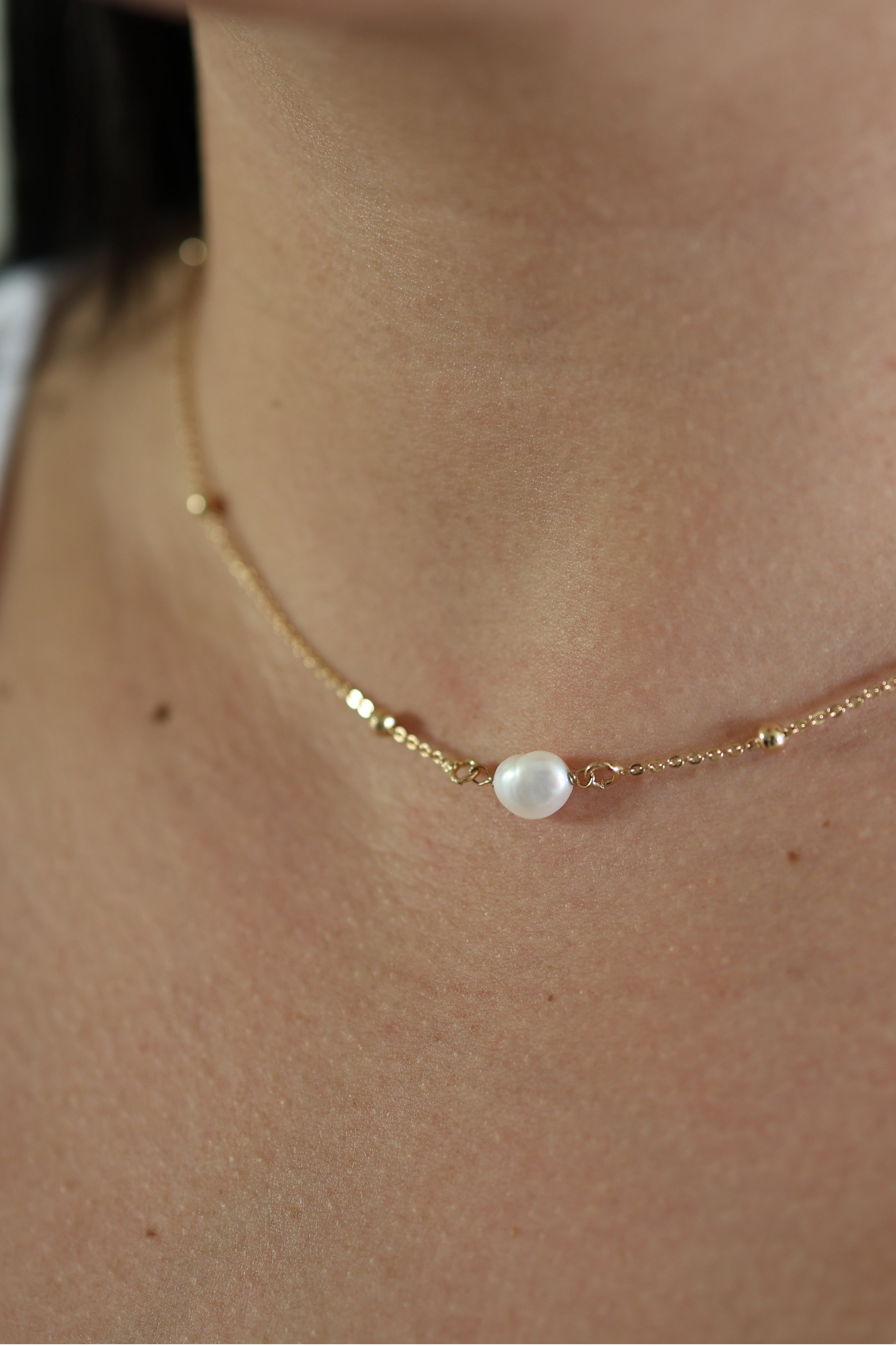 Classic Pearl Cascade Necklace - Iane Jewelry