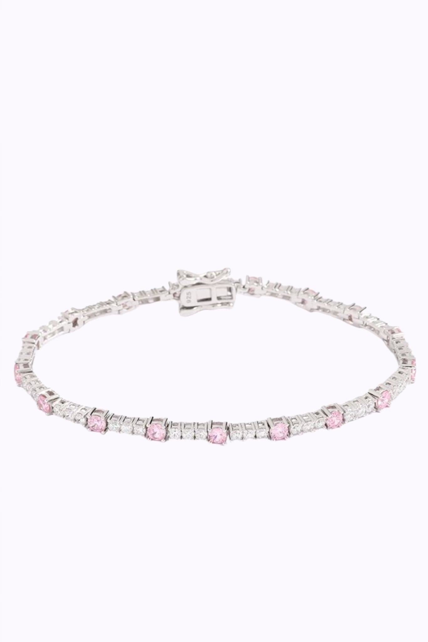 Blush Zirconia Tennis Bracelet - Iane Jewelry