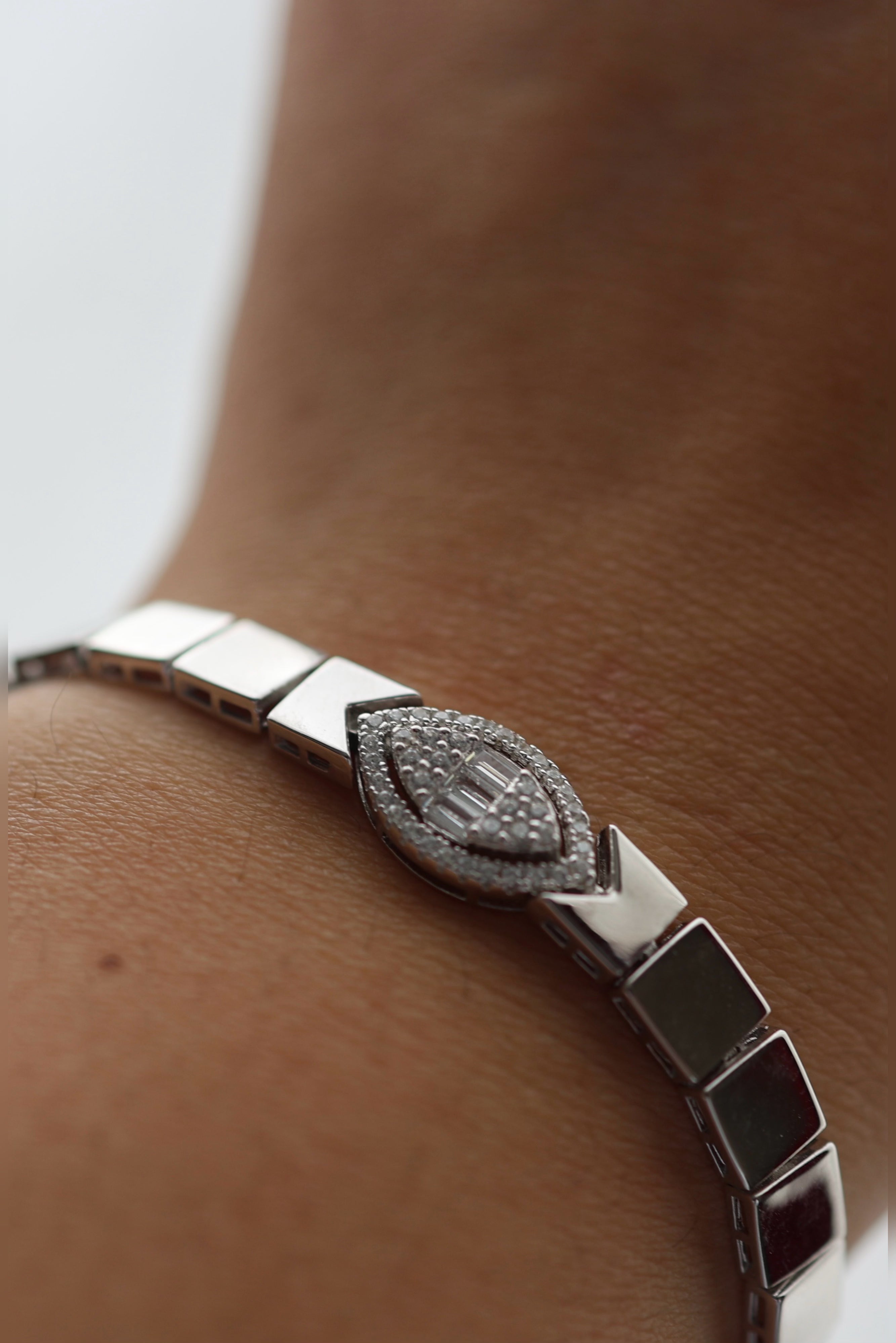 Sterling Silver Eye Bracelet - Iane Jewelry