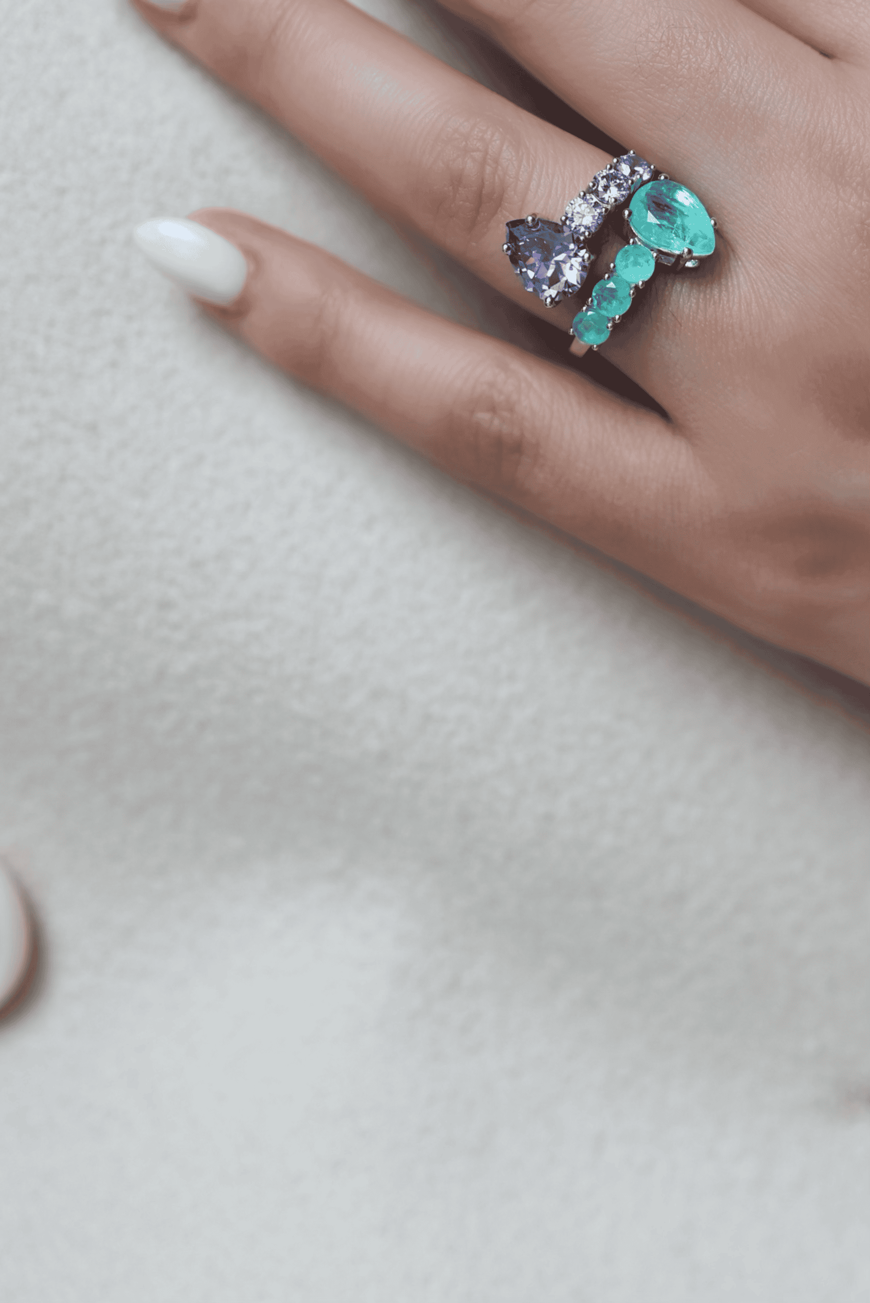 Deep Sea Tanzanite Ring - Iane Jewelry