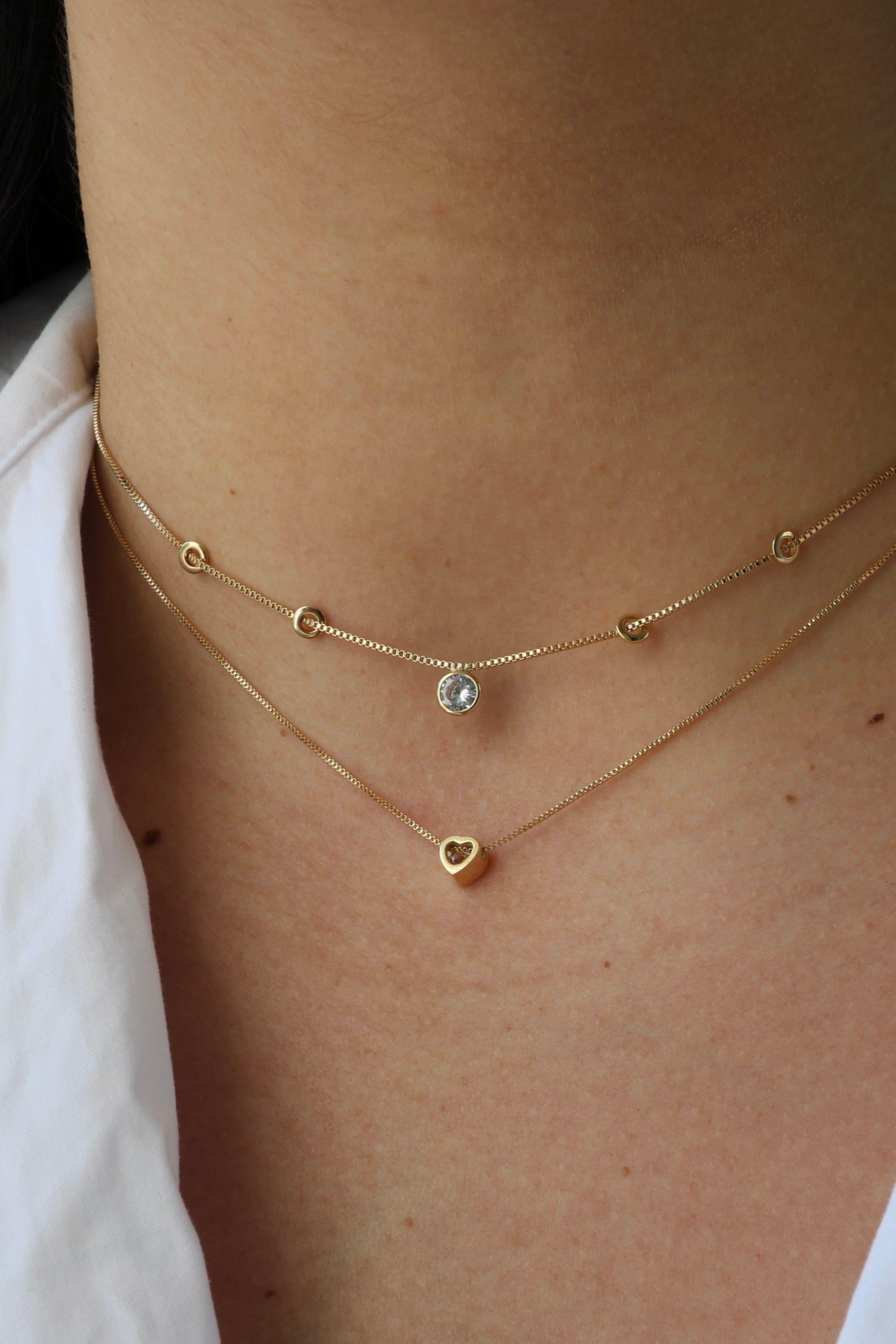 Timeless Gold Bead Necklace - Iane Jewelry