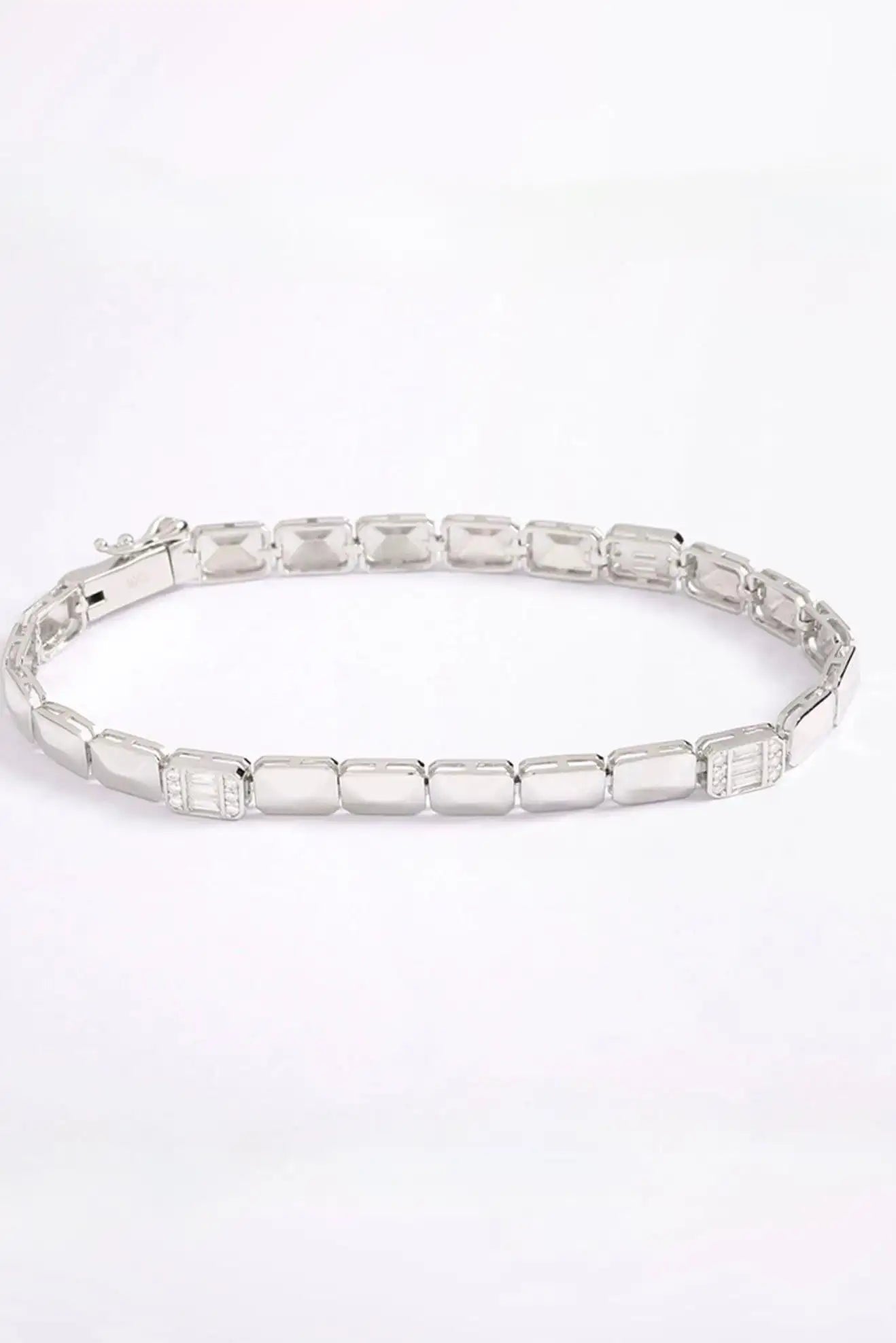 Sterling Silver Square Bracelet - Iane Jewelry