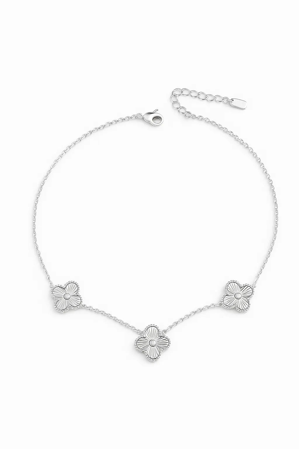 Triple Four - Leaf Clover Necklace - Iane Jewelry