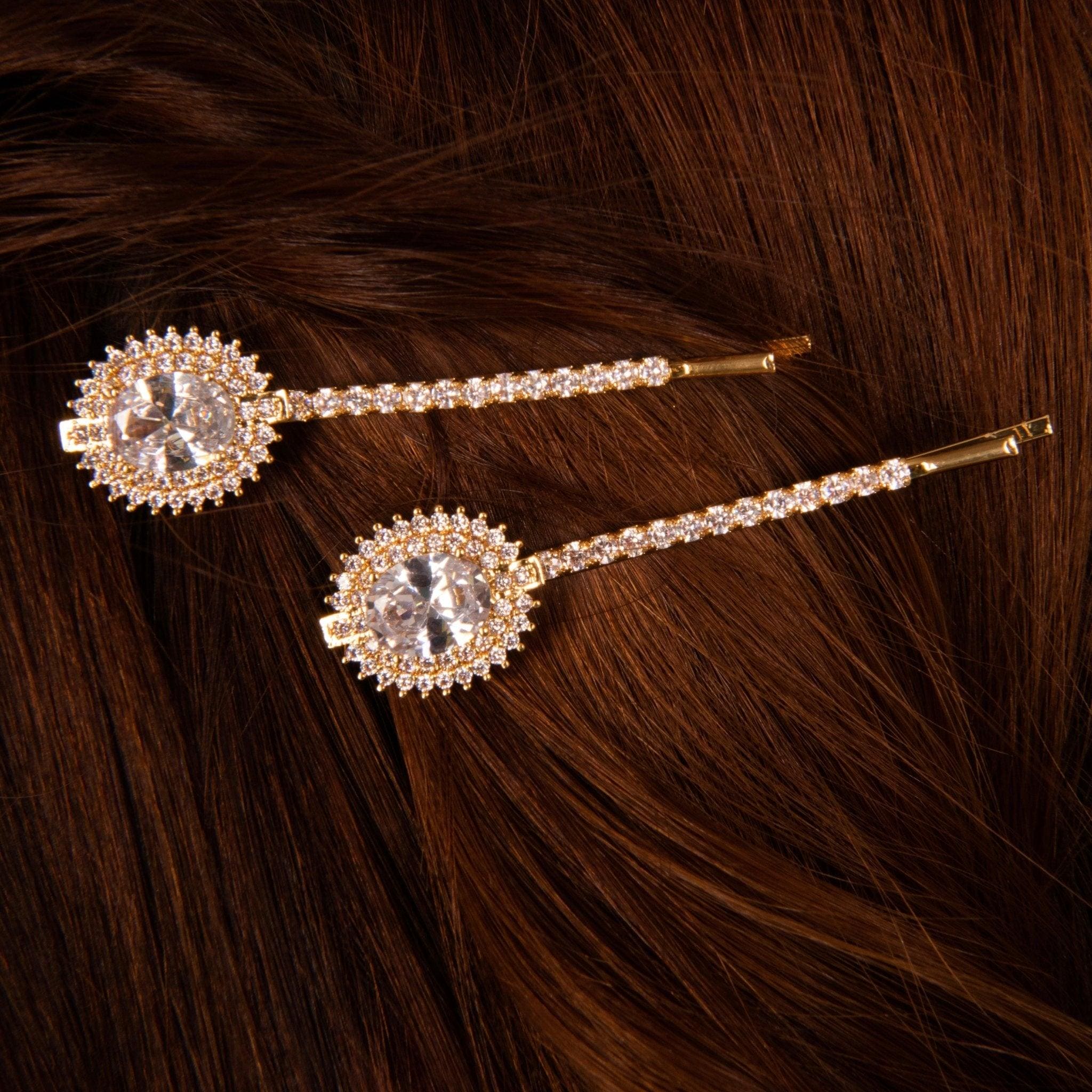 Hair Clips Brilliant Shine - Iane Jewelry